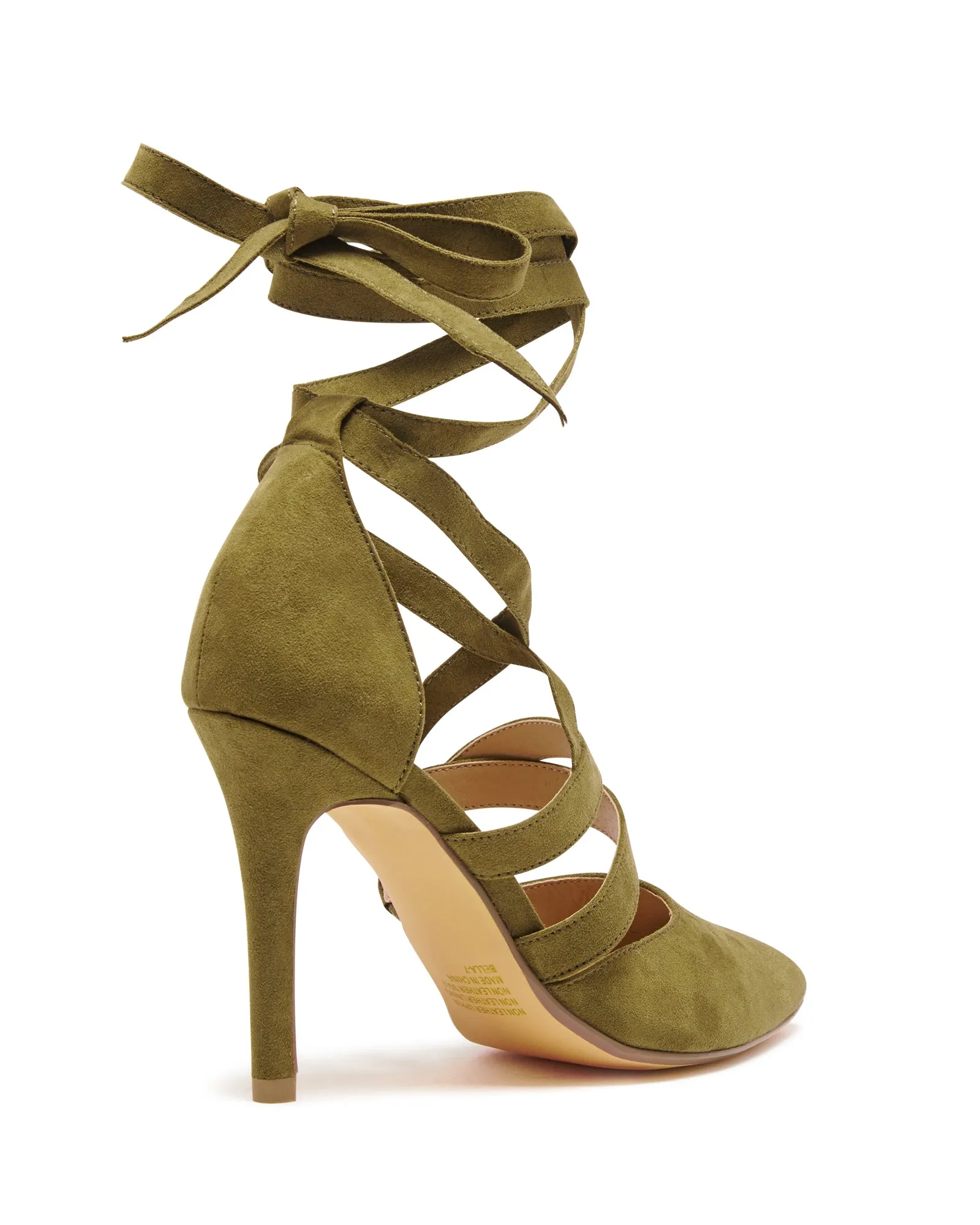 Bella Khaki Faux Suede *FINAL SALE*