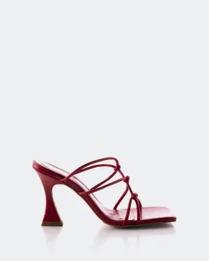 Elise Red Leather