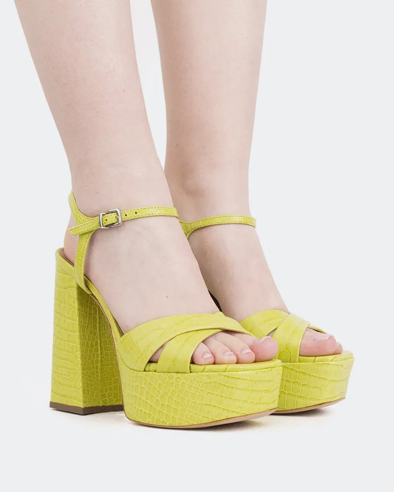 Embassy, Green Croco/Croco Vert