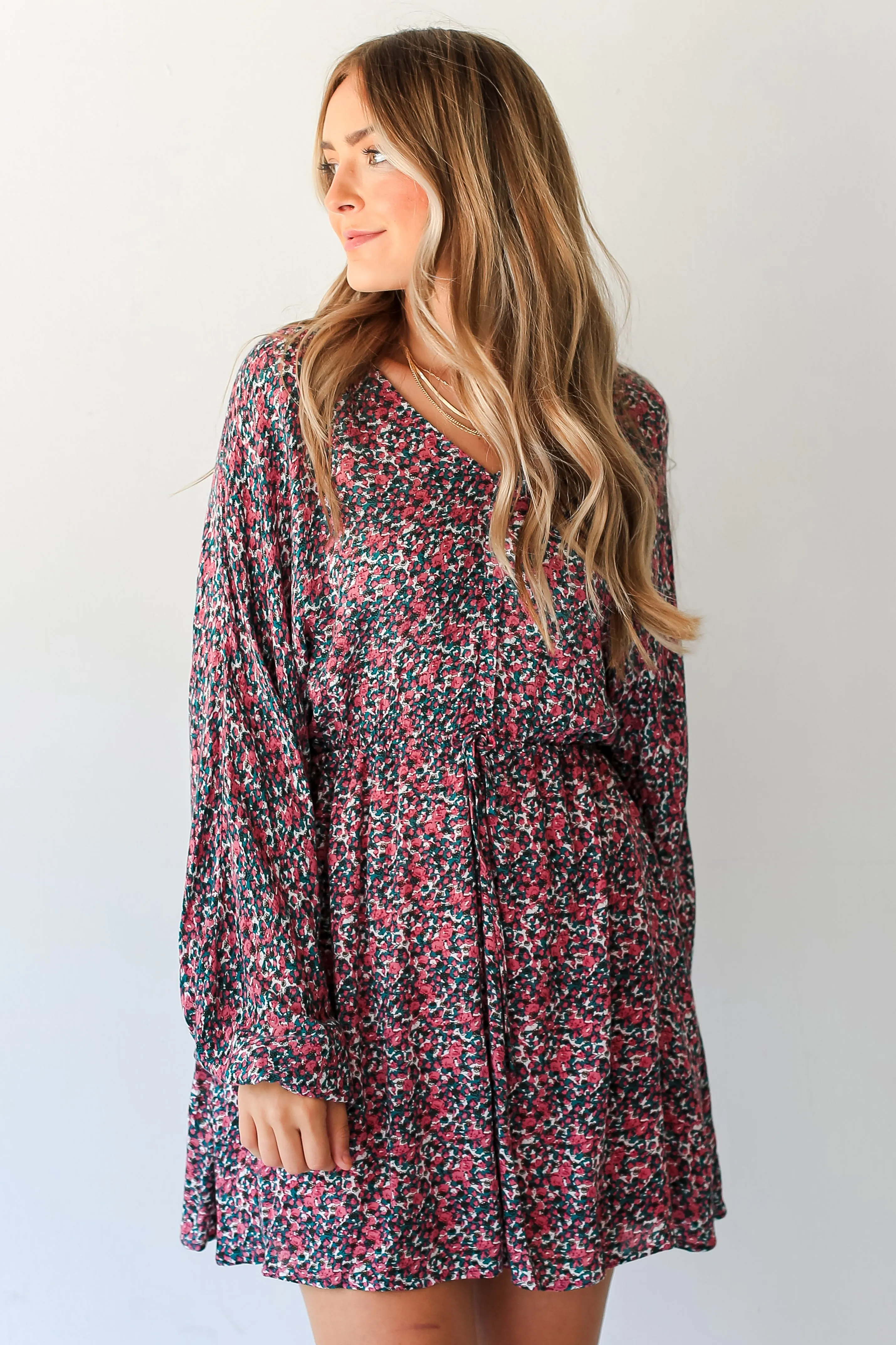 FINAL SALE - Ready To Adore Floral Mini Dress