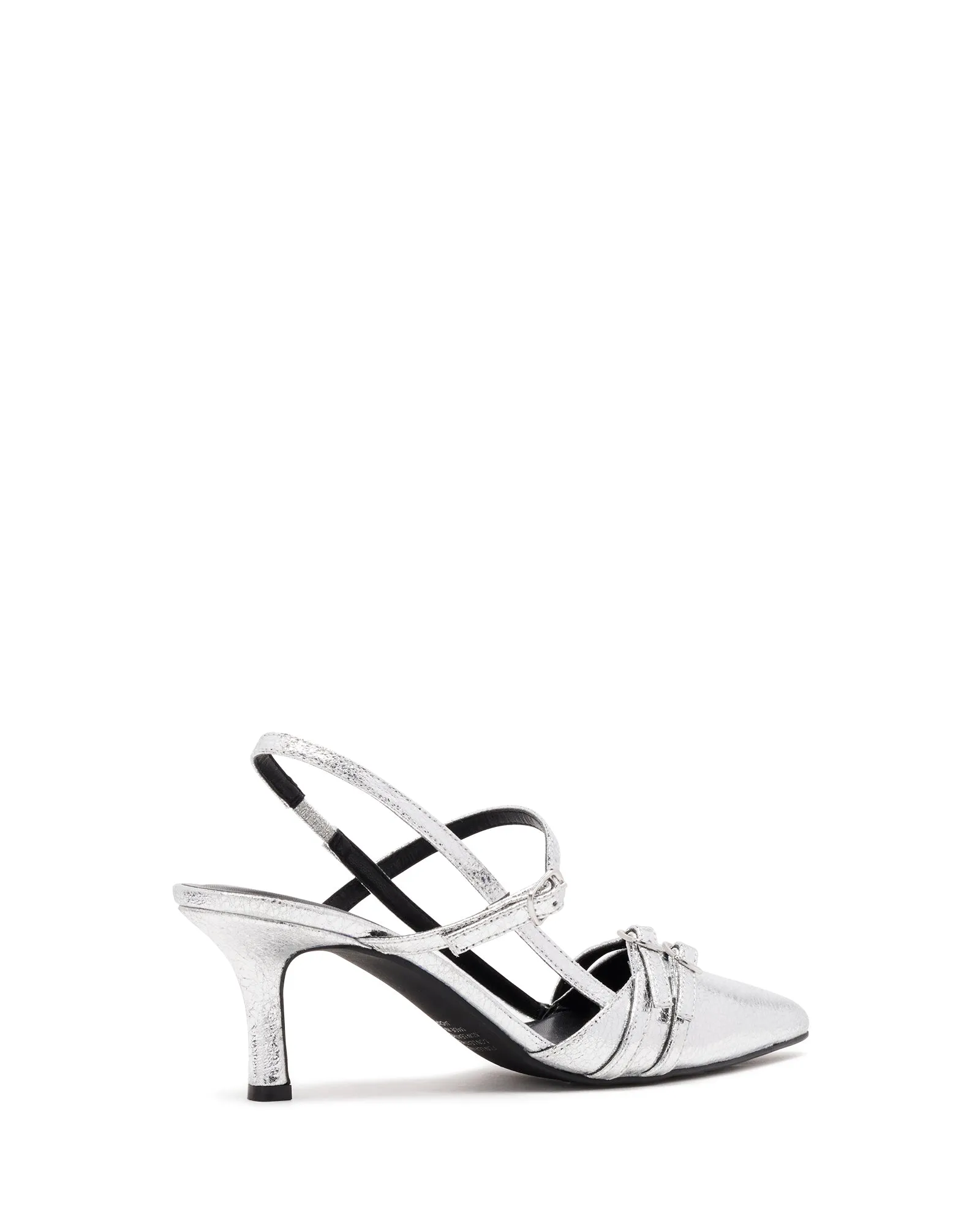 Jackpot Point Heel Silver