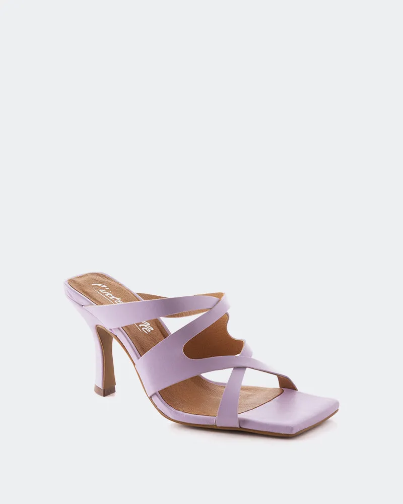 Myrtos Lilac Leather