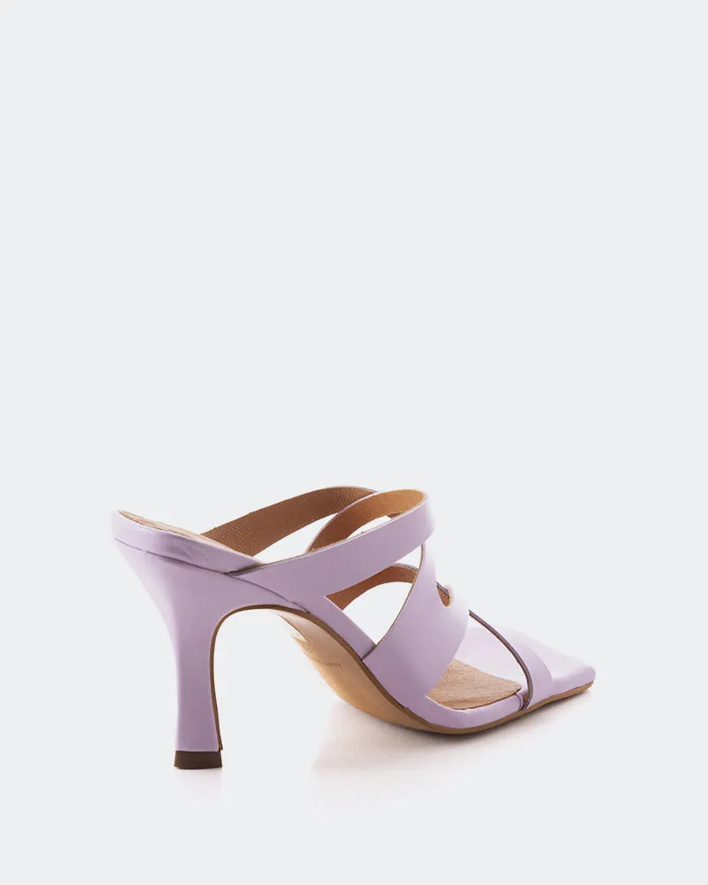Myrtos Lilac Leather