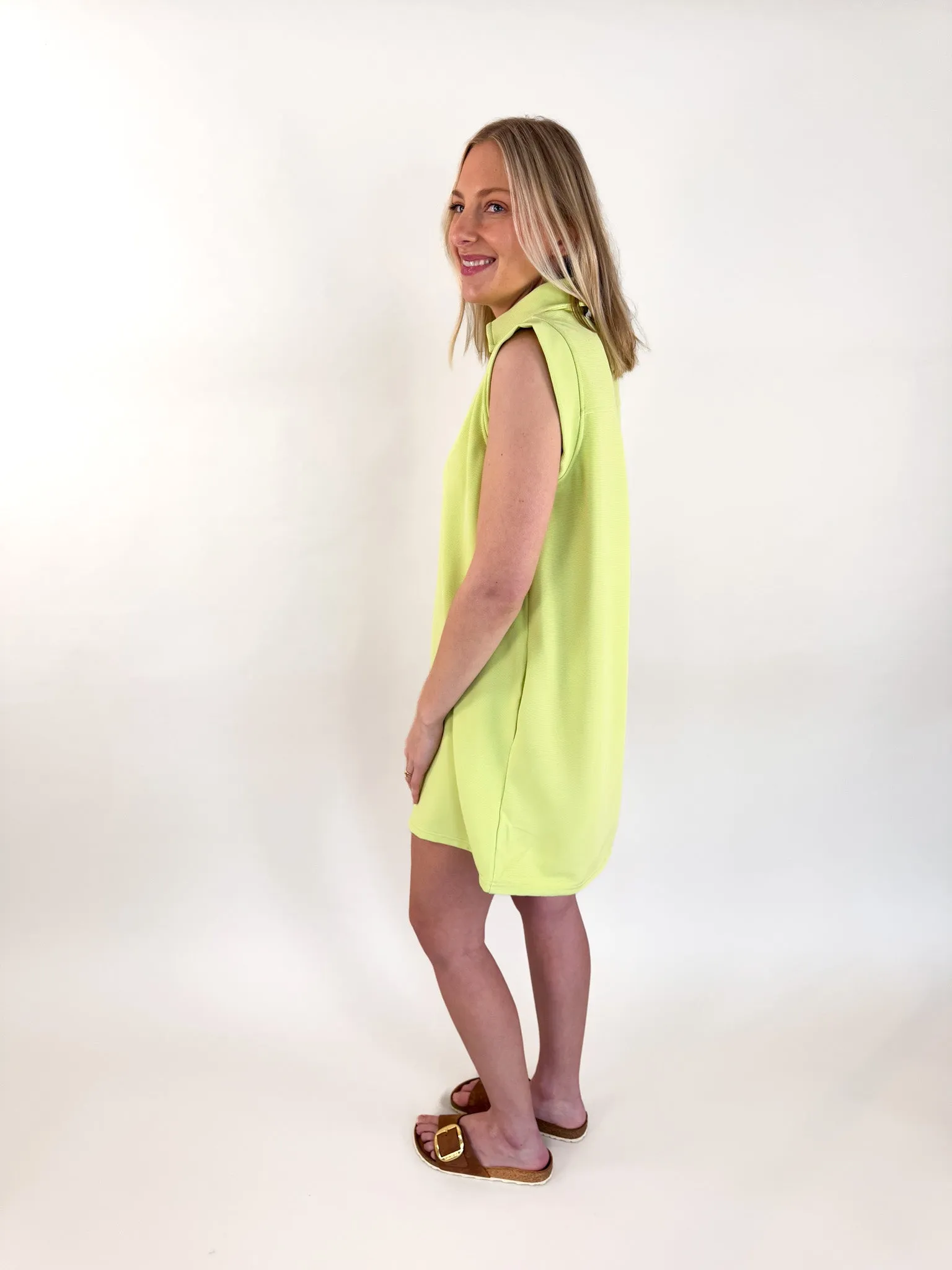 Penelope Sleeveless Collared Dress