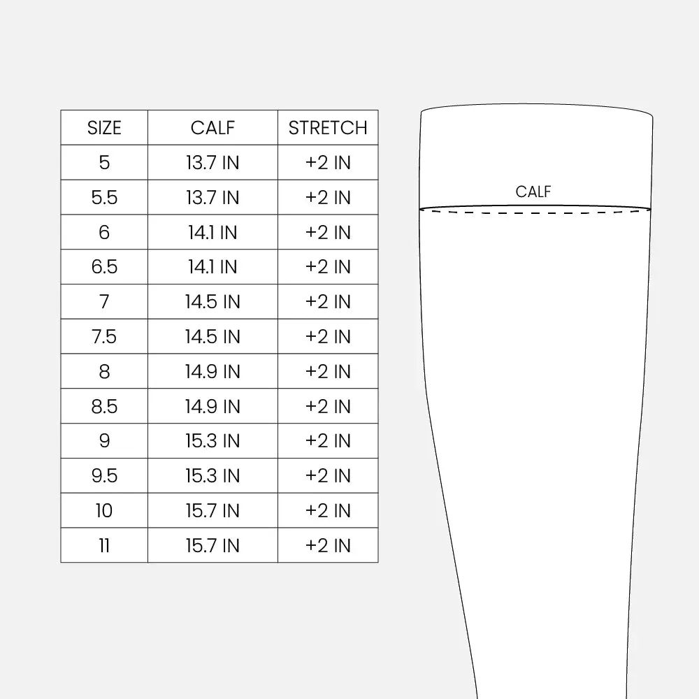 The Knee High Boot Coal Knit   Block Heel Kit 3 Coal - FINAL SALE