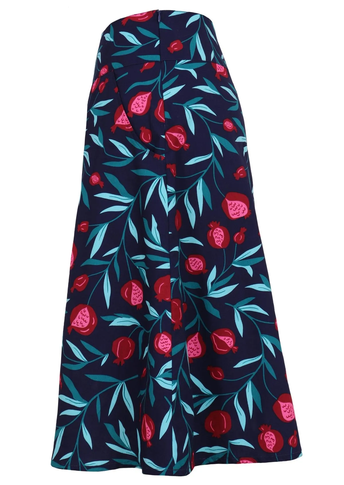 Zarah Skirt Pomegranate